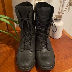Timberland Combat Boots size 8